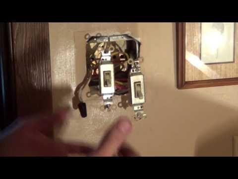 how to properly wire a light switch