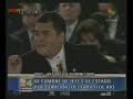 insultos en cumbre de rio entre uribe y correa