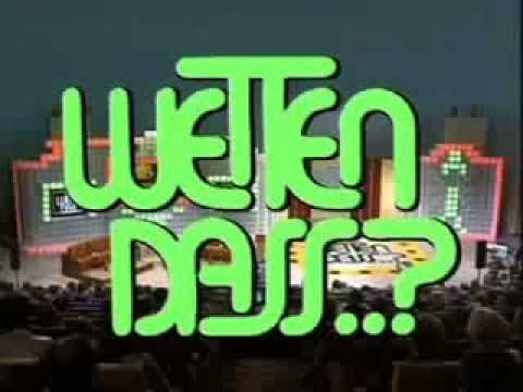 Wetten, dass..? Vorspann 1981