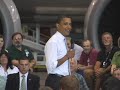 Barack Obama in Kansas City, MO