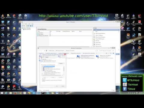 how to enable internet connection on hyper-v