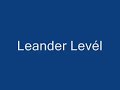 Leander levél Leander levél
