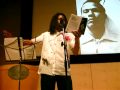 Mario Ellis Hill reads at Does the Secret Mind Whisper: A Celebration of Bob Kaufman (2)