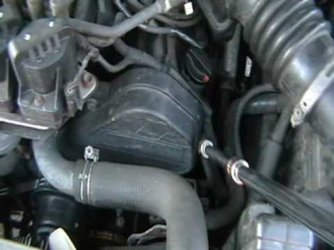 how to tighten engine belt