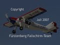 Fürstenberg Fallschirm-Team im Europapark Rust
