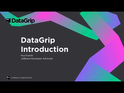 DataGrip Introduction