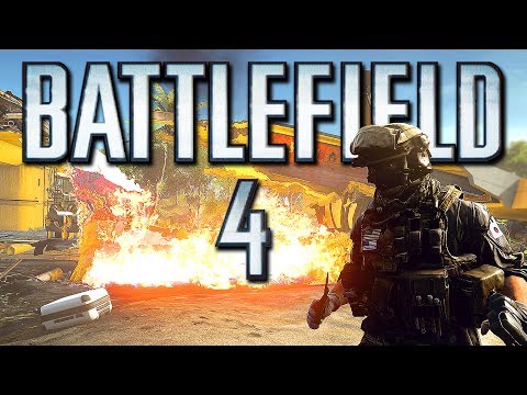 Battlefield 4 Online Funny Moments - Old Cannon Fun, Boat Glitches and BIG Explosions! (Funtage)