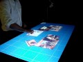 Multi touch table