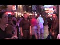 New Orleans Burbon Street On Memorial Day shot in time lapse