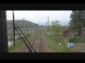 前面展望　【ワイドビューひだ20号】富山～高山③