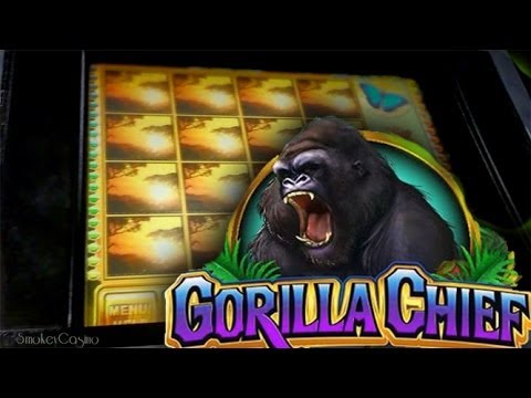 GORILLA CHIEF Slot Machine Bonus ~ Long Mega Win