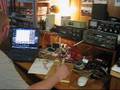 Home made Iambic CW key and software keyer