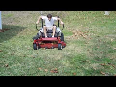 how to change oil on exmark lazer z