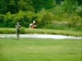Crazy Neighbor Mowing