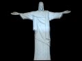 Mapping projection on the Christ Rio by Fernando Salis