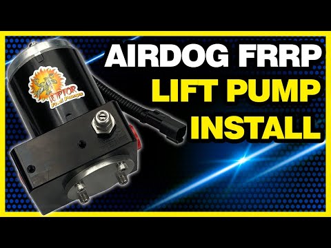 AirDog FRRP Pump Install Video – 2001 Dodge
