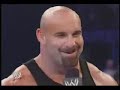 goldberg mocks triple h at raw