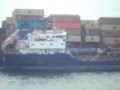 shipwrecked container ship MSC Napoli