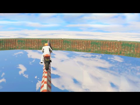 WORLD'S HIGHEST RACE (GTA 5 Funny Moments)