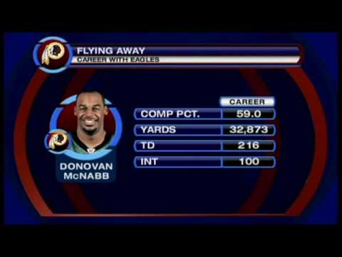 Redskins Land Donovan McNabb