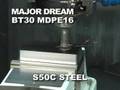 brother CNC Milling Steel, 30 taper w/ Lyndex-Nikken holder