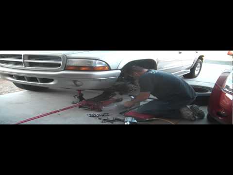 Replacing a ball joint in a hurry on a Dodge Durango 4X4