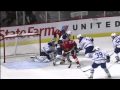 Huge saves by Vesa Toskala vs Chicago Blackhawks - November 13th 2009 (HD)