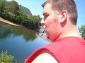 Cliffjumping: \"The rocks broke my fall!\" Cliffjumping: \"The rocks broke my fall!\"