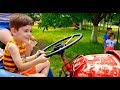 Kids Ride on Driving Giant Tractor in Real Life *Funny Video For Kids * Alex TubeFun Kids Ride on Driving Giant Tractor in Real Life *Funny Video For Kids * Alex TubeFun
