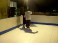 patinando rey , edu, lara y las ninas