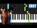 Rae Sremmurd - Black Beatles ft. Gucci Mane - EASY Piano Tutorial by Peter PlutaX