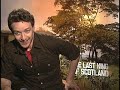 The Last King of Scotland star James McAvoy was more concerned about how his Ugandan sex scene partner would feel than what his fiance would think.