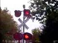 Amtrak @ High Street Railroad crossing in Amherst MA.