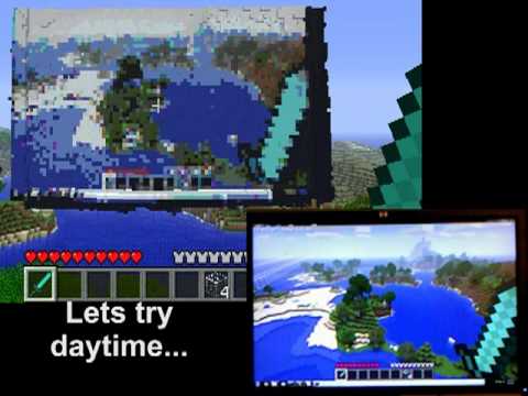 YO DAWG - Used the Kinect to record my monitor while playing Minecraft. Recreated the visuals in Minecraft. All the scripts are free and can be downloaded at http://ww...