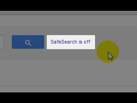 how to turn safesearch on