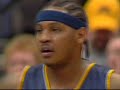 allen iverson broke into song, linas kleiza joked with anthony carter, and two other players were discussing underwear styles.


yes, the denver locker room was a happy place on friday night. and it might stay that way for a while if the nuggets keep playing like this.

iverson scored 33 points, carmelo anthony added 26 and the nuggets beat the minnesota timberwolves 118-107.

the nuggets showed little hangover affect from thursday night's victory over the defending champion san antonio spurs. denver led 12-0 before the game was three minutes old and took a 61-52 lead into halftime.


