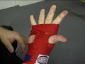 wrapping hands for boxing   kickboxing