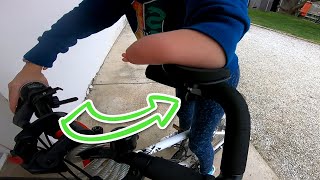 Agenesis adapter for bike - Agénésie adaptateur pour vélo SOLUTION 2