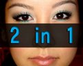 Dual Tutorial: Teal Eyes (single + double lids)