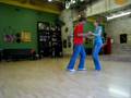 salsa, traveling inside under arm turn
