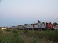 Amtrak Empire Builder #7 past G80 and shave & a haircut!