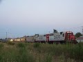 Amtrak Empire Builder #7 past G80 and shave & a haircut!