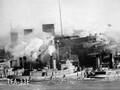 Burning of S.S. Normandie 1942
