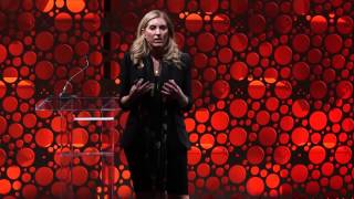 Photo of Frederique Dame speaking