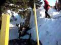 skidoo gsx 600 h.o. sdi out of a river