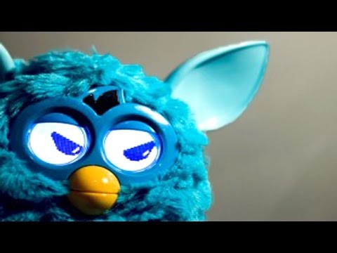 how to turn furby on