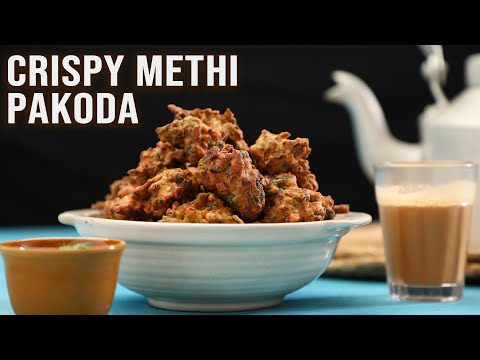 Aloo Methi Pakoda | Crispy Bhajiya Recipe | Veg Pakora | Tea Time Snacks | Rajshri Food