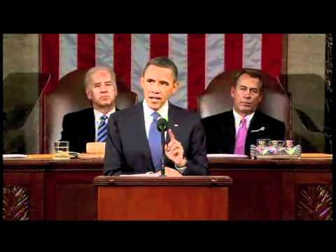 sploid - President Obama's annual State of the Salmon address on January 25, 2010, calling for salmon to win the future. Read more at Wonkette: http://wonkette.com/43...