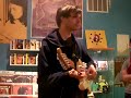 dave longstreth performs solo at permanent records in chicago, 4/3/2008.