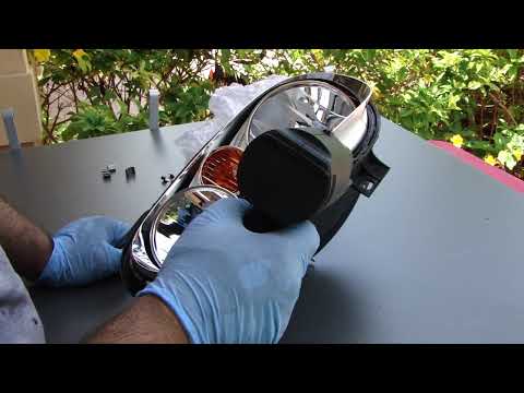 how to adjust mk4 golf headlights